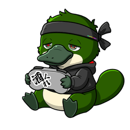 深杜とし(カモノハシ姿)